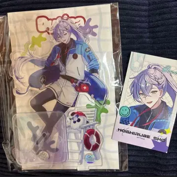 니지소사쿠 10 아크릴 스탠드 폴라로이드풍 카드