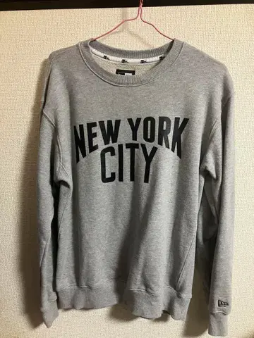 NEWERA NEW YORK CITY 맨투맨 그레이