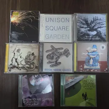 unison square garden CD 8장 세트