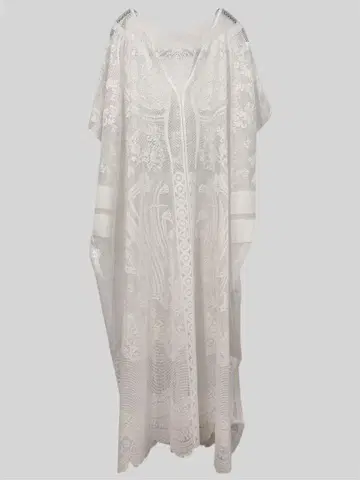 Mame Kurogouchi Curtain Lace Dress