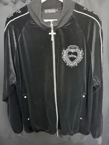 dimmoire 벨로아 저리 상의 black 블랙