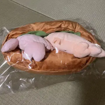 다이토 복권 뭐든지 생물 B상 카니예 새우 도그 봉제 인형