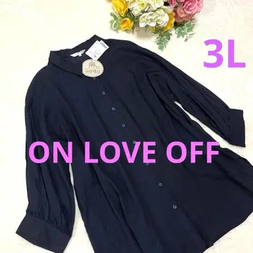 미사용 새상품 빅 사이즈 ONLOVEOFF 린넨 15호 네이비