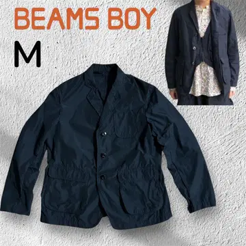[새상품급] BEAMS BOY 메모리 블레이저 네이비 M 사이즈 상당