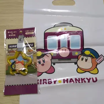 별의 커비 한큐 전철 콜라보 와돌디 낚시줄 키링