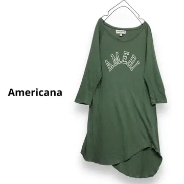 Americana 티셔츠 원피스 AMERI 로고 원피스