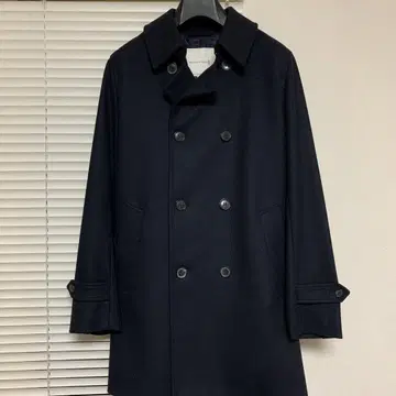 MACKINTOSH FETLAR 네이비 트렌치코트