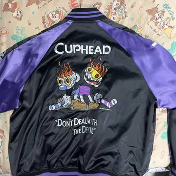 Cuphead 스카잔 블랙과 보라색