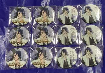 BLEACH Plaza 금박 캔뱃지 쿠치키 뱌쿠야