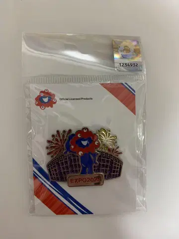 오사카 간사이 엑스포 미야쿠미야쿠 대지붕 반지 불꽃놀이 핀 배지