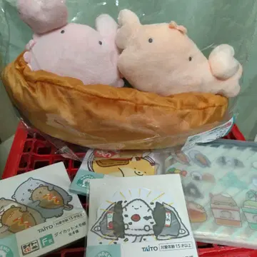 TAITO 복권 B상 카니예비 도그 봉제 인형 E서 플랫 파우치 증정 3