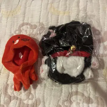 치마메카시 고양이 케이프 인형옷 세트