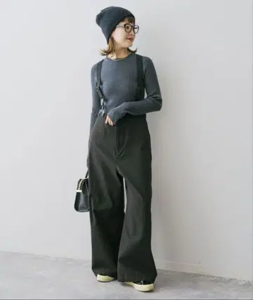 스픽 앤 스팬 서스펜더 부착 워커 팬츠