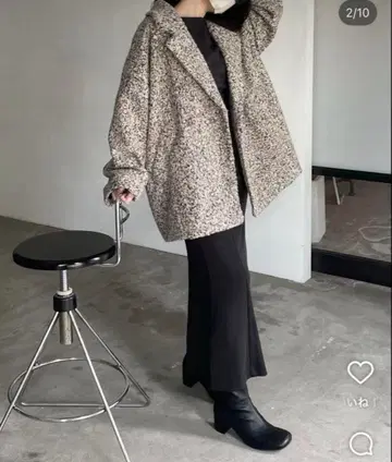 nairo 나이로 부클 볼륨 숏코트