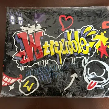 W trouble  타월