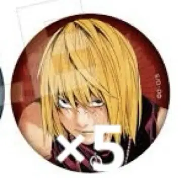 데스노트 DEATH NOTE 멜로 팝업 매트 캔뱃지 5종
