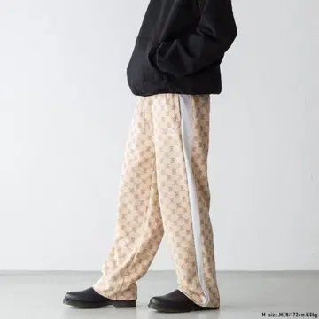 PUMA 푸마 저지 모노그램 베이지 팬츠