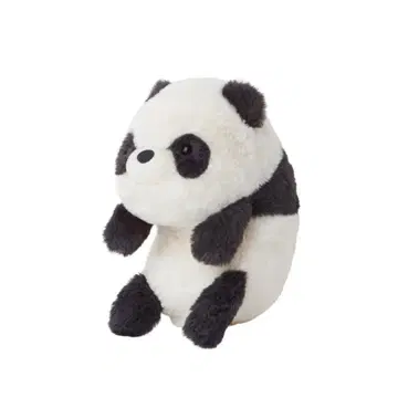 굼벵이즈 봉제 인형 팬더