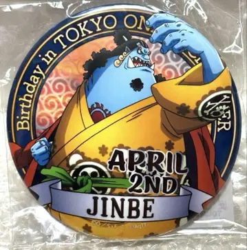 도쿄 원피스 타워 ONE PIECE 벌스데이 캔뱃지 징베