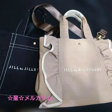 JILL by JILLSTUART 프릴 토트백 대 2색 세트