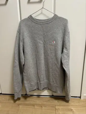 Champion 그레이 크루넥 트레이닝복