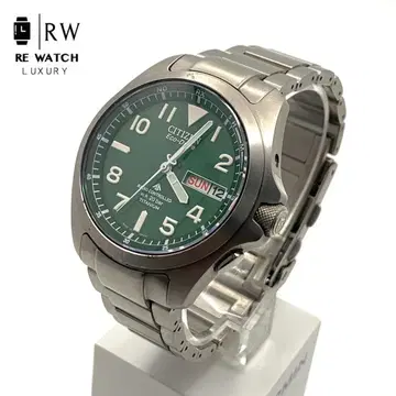 7-3498 CITIZEN Eco-Drive H100 손목시계 (티타늄)