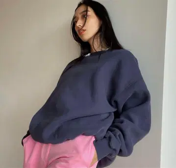 searoomlynn 볼륨 맨투맨 풀오버 시루무린