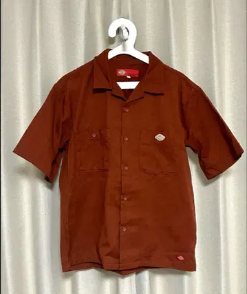 Dickies 디키즈 워크 셔츠 캐주얼 셔츠 로고 자수