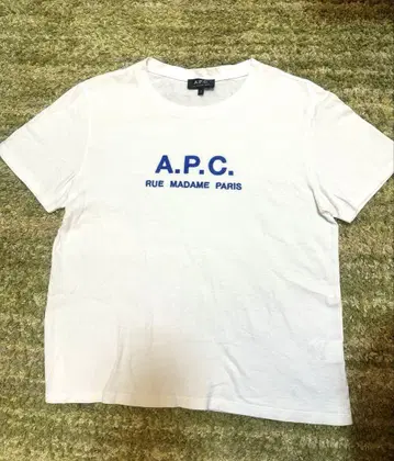 A.P.C. 화이트 T셔츠 S사이즈