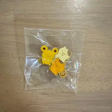 산리오 폼폼푸딩 머핀 핀 배지