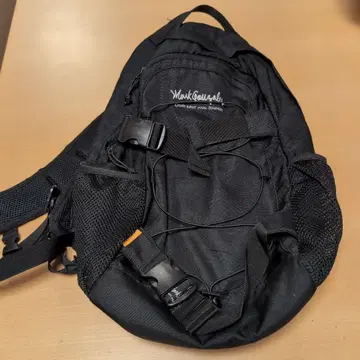 Mark Gonzales 블랙 백팩 백팩