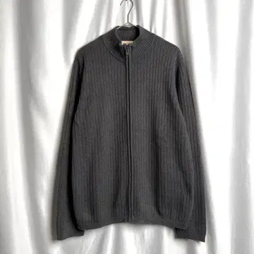 90s DKNY 코튼 드라이버즈 니트 가디건 L