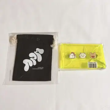 아라나루메이 아나메 아나메 복권 카라비너 포함 파우치 복조리