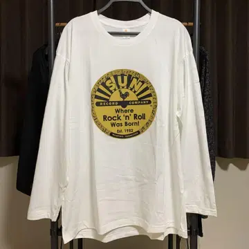 SUN RECORD COMPANY 롱 슬리브 티셔츠 락