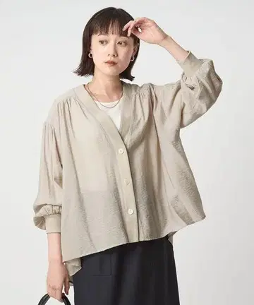 가디건 블라우스