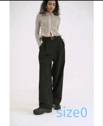 CLANE 25ss dad pants 벨트 포함