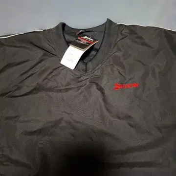 Srixon 블랙 긴팔 자켓, 소매가 버튼 형식으로 탈부착 가능