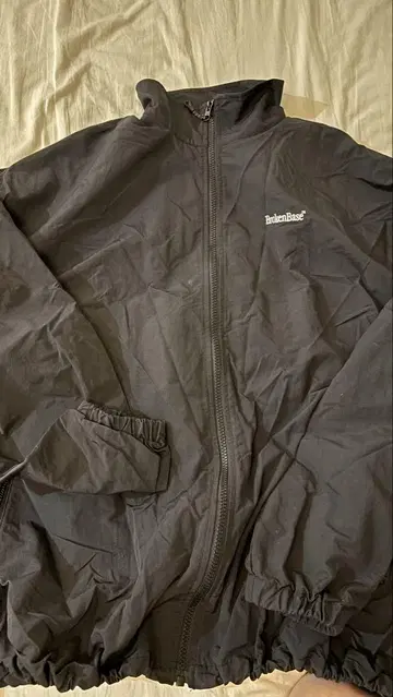 BrokenBase 블랙 나일론 자켓 L