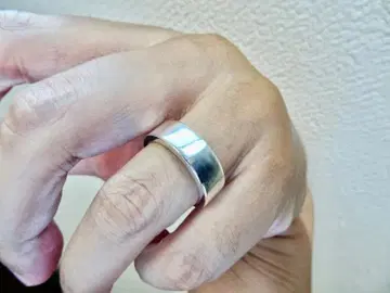 니오 조각 [ 폭 7mm, 평평한 반지 ] 핸드메이드 255