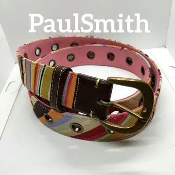폴스미스 Paul Smith 멀티 컬러 벨트
