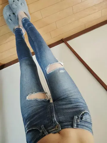 제이다 이너 하이 스키니 데님
