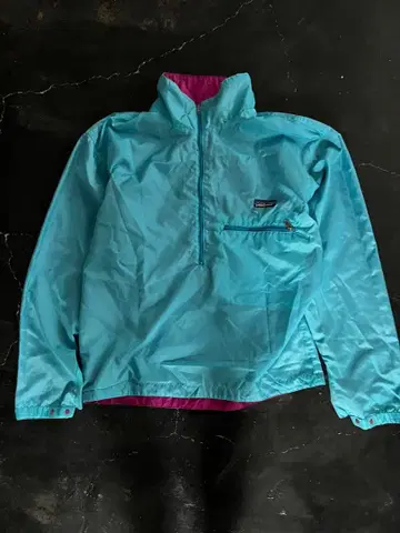 patagonia 나일론 자켓 리버서블 90s 00s 터콰이즈