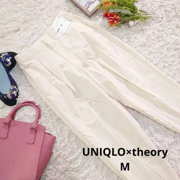 새상품 UNIQLO x theory 이지 팬츠 ( M ) 베이지/속건성