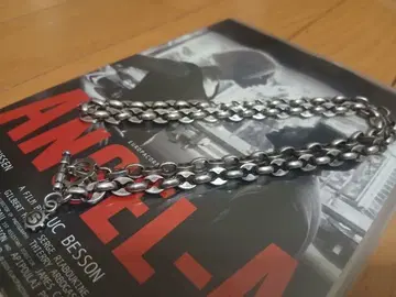 스타 린기어 라지 닻 목걸이 60cm 새상품급