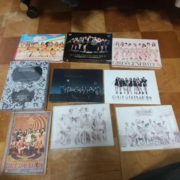 GIRLS' GENERATION CD DVD 8장 세트