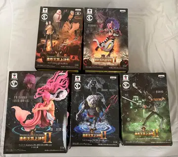 원피스 피규어 조형왕초결전 시리즈 5체 세트