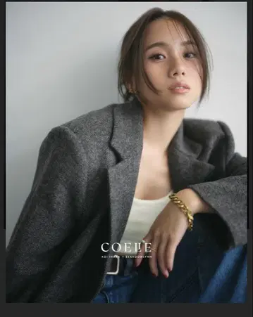 이하라 아오이 시루무린 오버숄더 테일러드 자켓 미사용 새상품 S