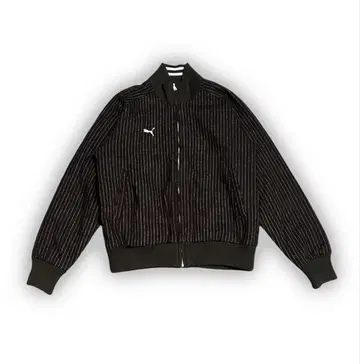 PUMA 리버서블 스트라이프 블루종 00s 90s 쇼트 기장