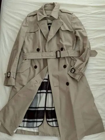 DRESSTIERIOR 베이지 트렌치코트 안감 포함 36 사이즈