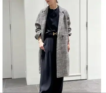 2025AW 라빠르망 LISIERE 체크 W 코트